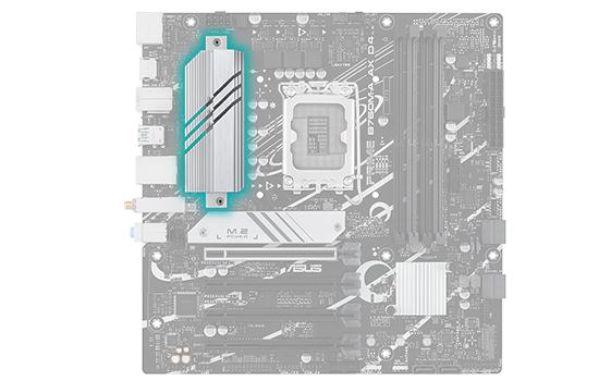 Placa Mãe Asus PRIME B760M-A D4